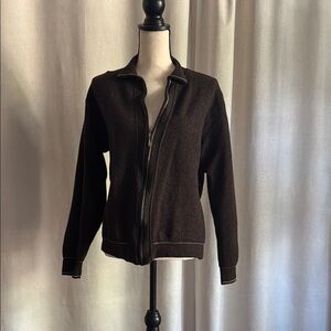 Banana Republic Dark Brown Bomber Jacket